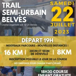 Trail Semi Urbain de Belvès