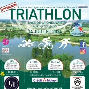 Triathlon de la Base de la Chesnaie