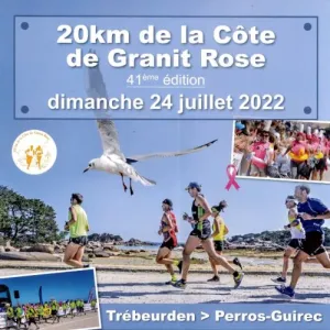20 km de la Côte de Granit Rose