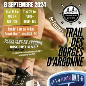 Trail des Gorges d'Argonne