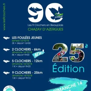 Les 9 Clochers en Beaujolais