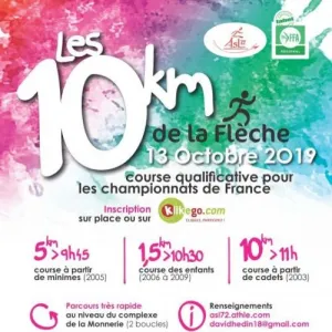 10 km de la Flèche
