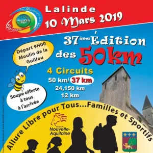 50 km de Lalinde