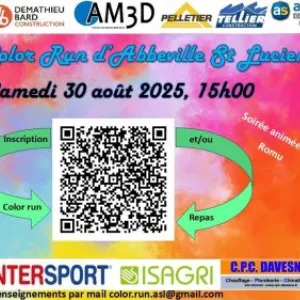 Color Run Abbeville Saint Lucien