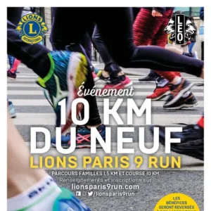 10km du Neuf - Lions Paris 9 Run