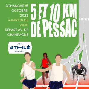 5 et 10km de Pessac