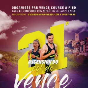 Ascension du col de Vence