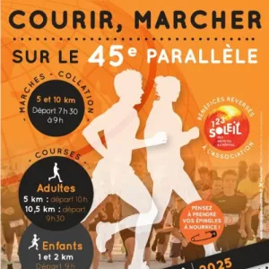 Courir sur le 45ème Parallèle