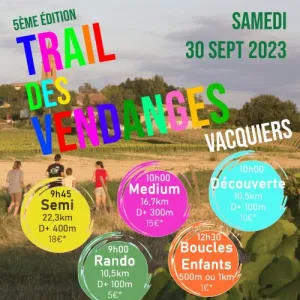 Trail des Vendanges de Vacquiers