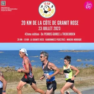 20 km de la Côte de Granit Rose
