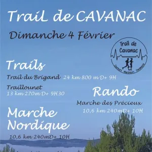 Trail de Cavanac