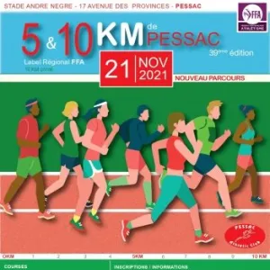 5 et 10km de Pessac