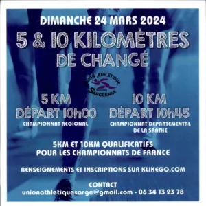 5 & 10 km de Changé
