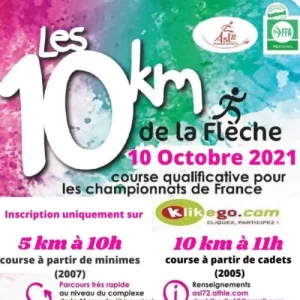 10 km de la Flèche