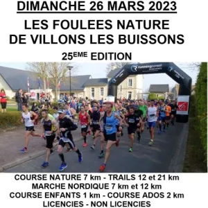Foulées Nature de Villons les Buissons