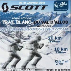 Scott Trail Blanc du Val d'Allos