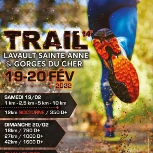 Trail de Lavault Sainte Anne et des Gorges du Cher