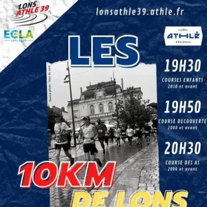 10 km de Lons le Saunier
