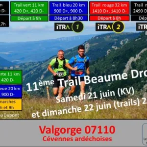 Trail Beaume Drobie