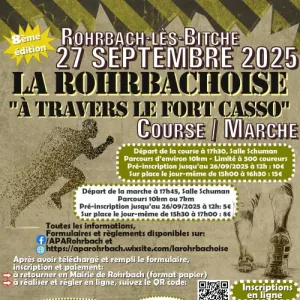La Rohrbachoise, à travers le Fort Casso