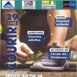 Courir à Châtenoy en Bresse