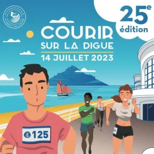 Courir sur la Digue
