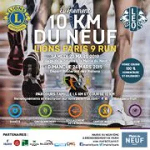 10km du Neuf - Lions Paris 9 Run