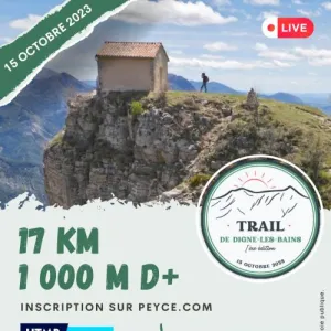 Trail de Digne les Bains