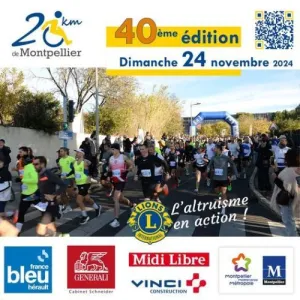 20 km de Montpellier