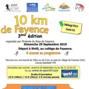 10 km de Fayence