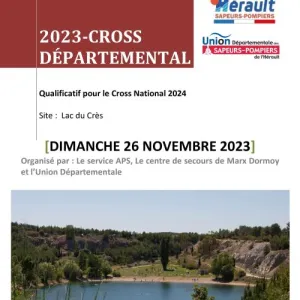Cross Départemental Sapeurs Pompiers de l'Hérault