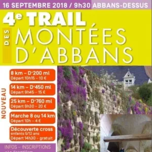 Trail des Montées d'Abbans