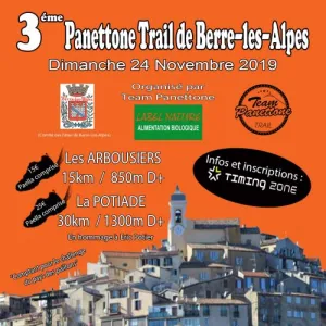 Panettone Trail de Berre les Alpes