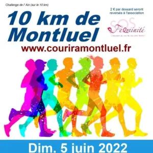 10 km de Montluel