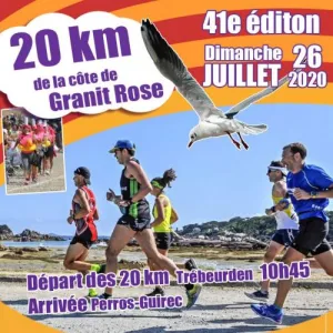 20 km de la Côte de Granit Rose
