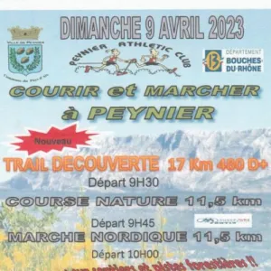 Courir et Marcher à Peynier