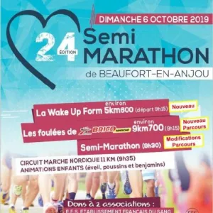 Semi-Marathon de Beaufort en Anjou