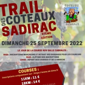 Trail des Coteaux de Sadirac