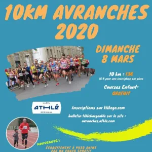 10 km d'Avranches