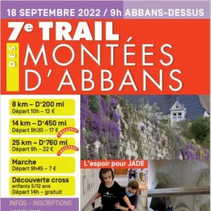 Trail des Montées d'Abbans