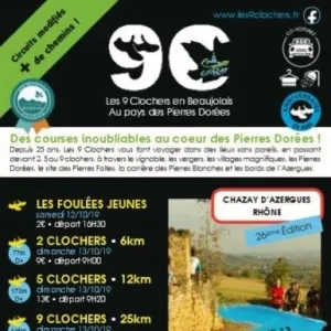 Les 9 Clochers en Beaujolais