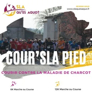 Cour' SLA pied