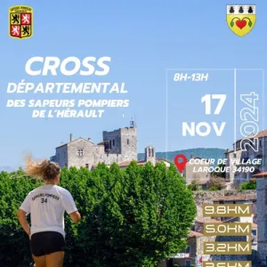 Cross Départemental Sapeurs Pompiers de l'Hérault