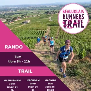 Beaujolais Runners Trail in Fleurie