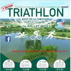 Triathlon de la Base de la Chesnaie