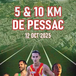 5 et 10km de Pessac