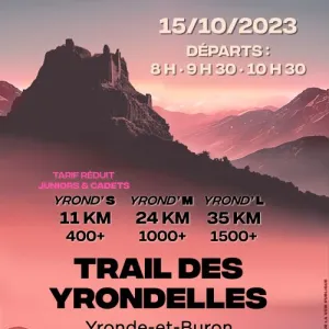 Trail des Yrondelles