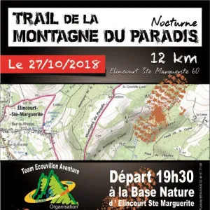 Trail Nocturne Montagne du Paradis