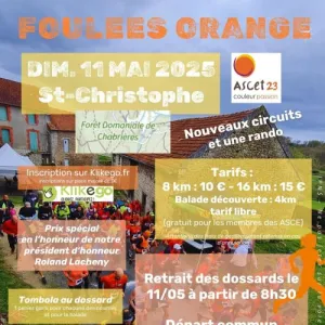 Foulées Orange