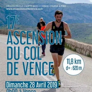 Ascension du col de Vence